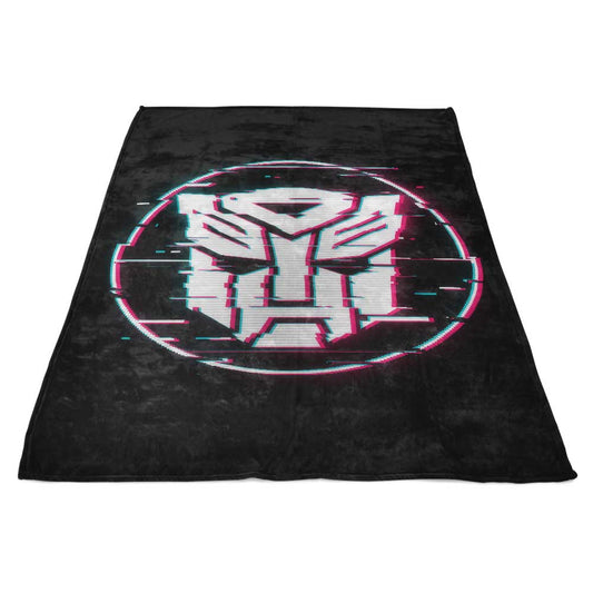 Bot Glitch - Fleece Blanket
