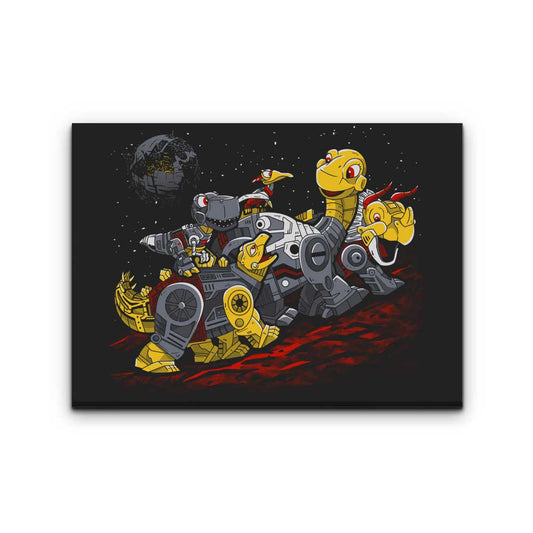 Bots Before Time - Canvas Print