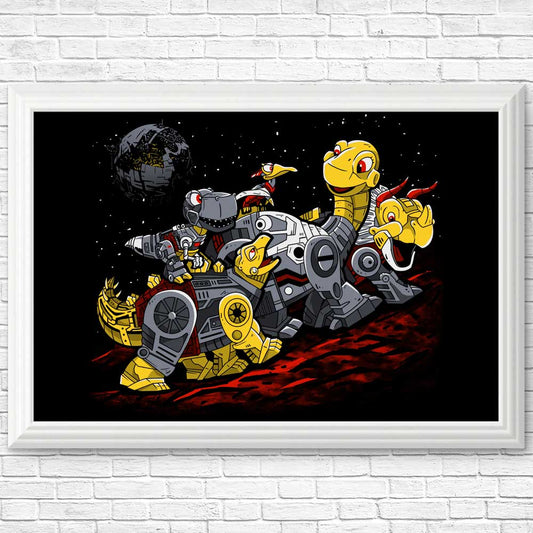 Bots Before Time - Posters & Prints