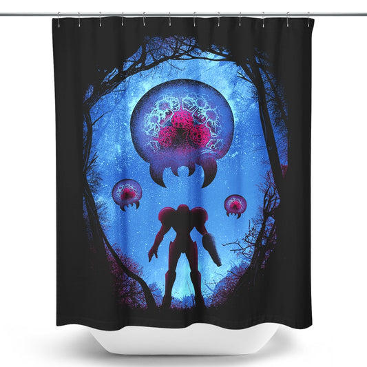 Bounty Hunter Landscape - Shower Curtain
