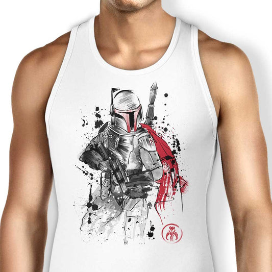 Bounty Hunter Sumi-e - Tank Top