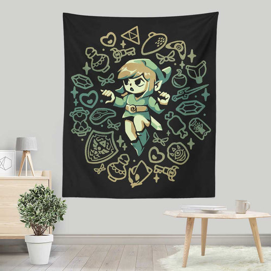 Brave Boy - Wall Tapestry