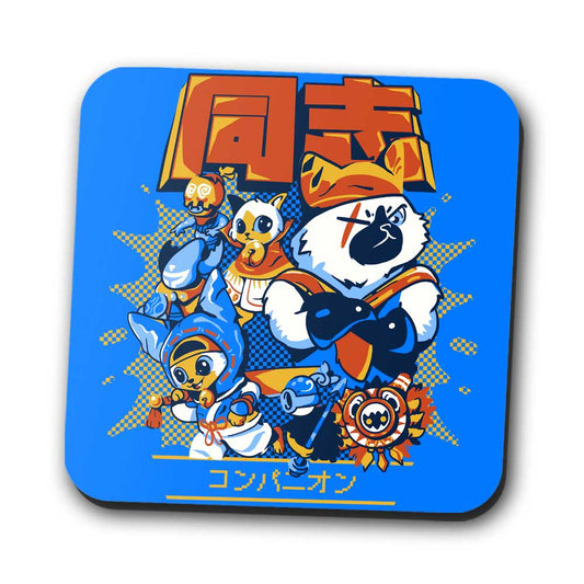 Brave Companions - Coasters