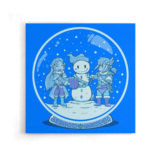 Breath of the Snow - Canvas Print