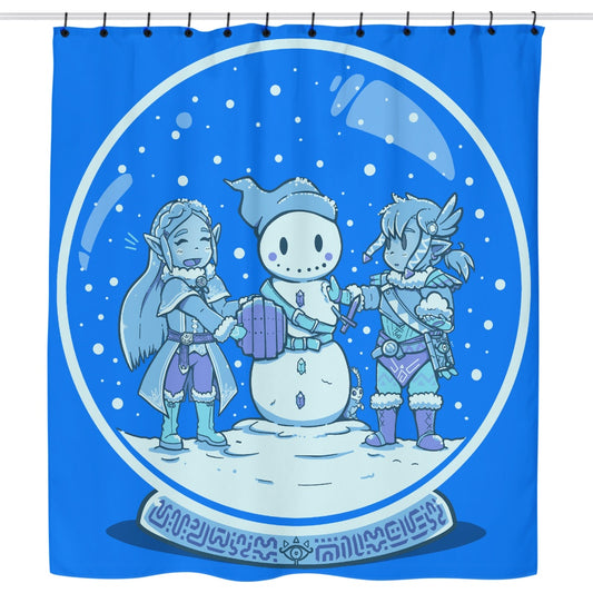 Breath of the Snow - Shower Curtain