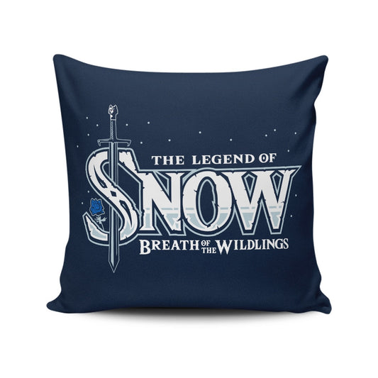 Breath of the Wildlings - Throw Pillow