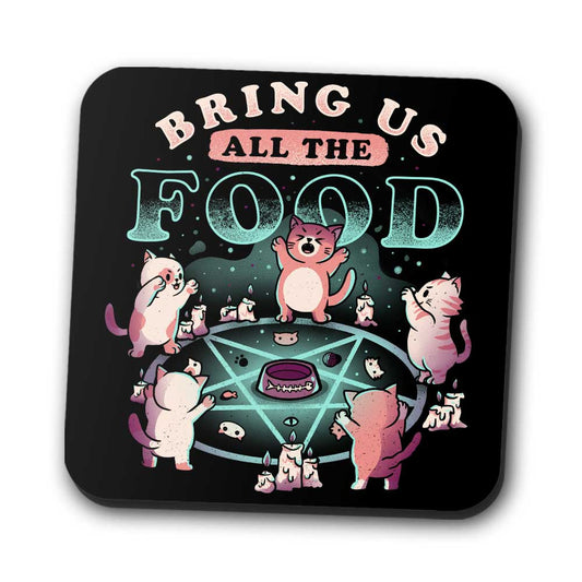 Bring All the Food - Coasters
