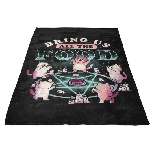 Bring All the Food - Fleece Blanket