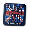 British at Heart - Coasters