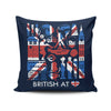 British at Heart - Throw Pillow