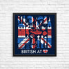 British at Heart - Posters & Prints