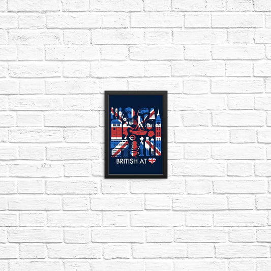 British at Heart - Posters & Prints