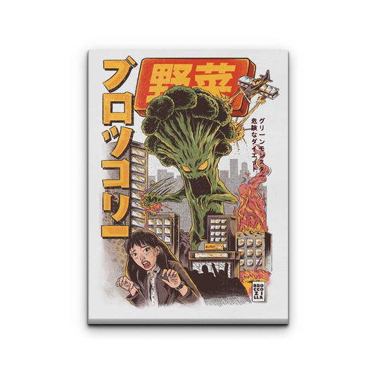 Broccozilla - Canvas Print