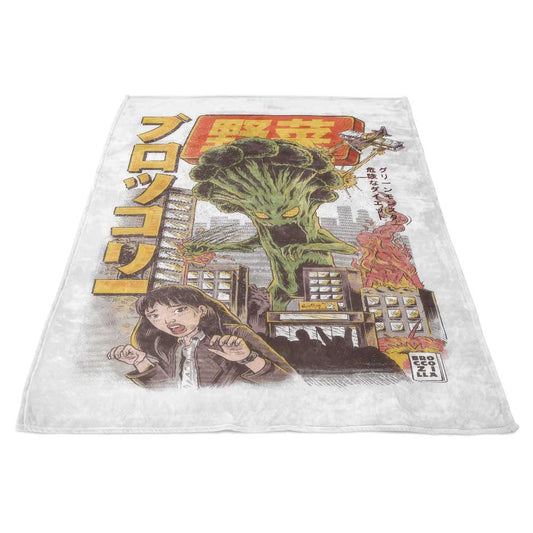 Broccozilla - Fleece Blanket