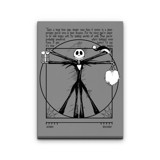 Burtruvian Man - Canvas Print