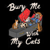 Bury Me With My Cats - Fleece Blanket