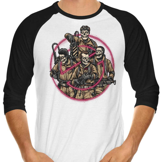 Busted Ghouls - 3/4 Sleeve Raglan T-Shirt