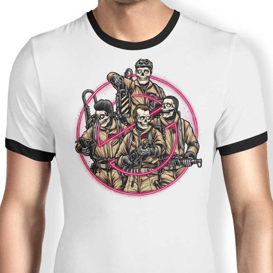 Busted Ghouls - Ringer T-Shirt