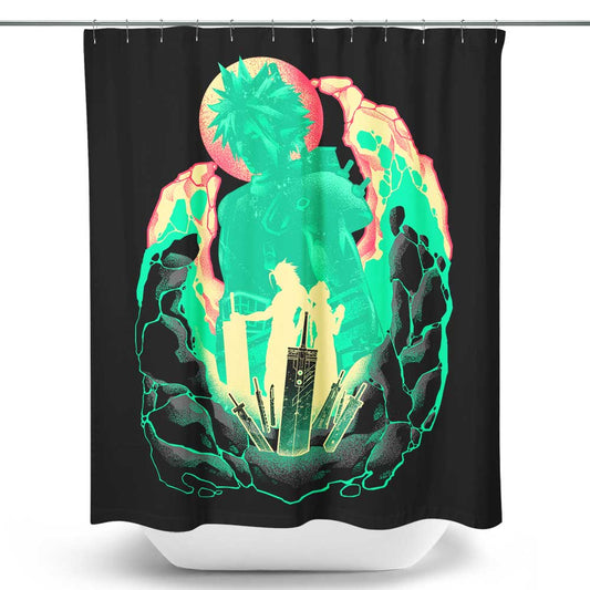 Buster Sword Successor - Shower Curtain