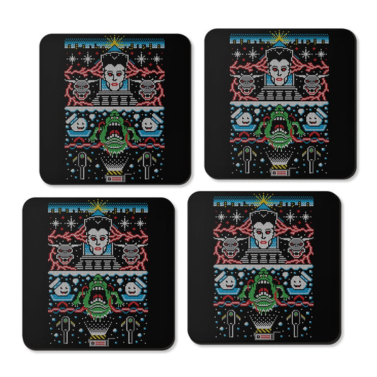 Bustin X-Mas Sweater - Coasters