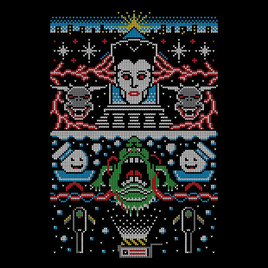 Bustin X-Mas Sweater - Throw Pillow