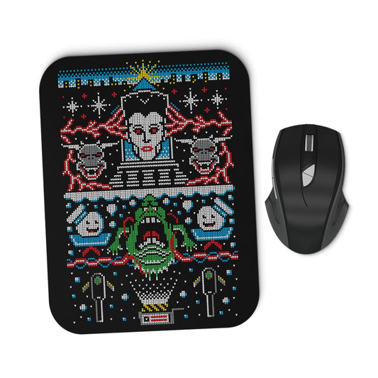 Bustin X-Mas Sweater - Mousepad