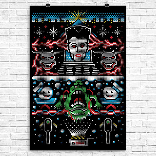 Bustin X-Mas Sweater - Poster