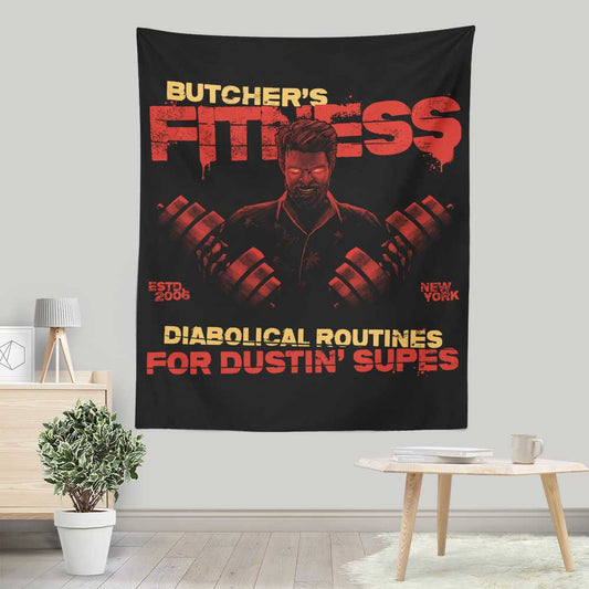 Butcher's Fitness - Wall Tapestry