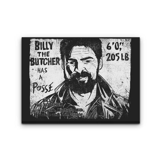 Butcher's Posse - Canvas Print