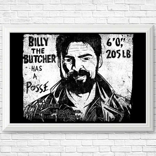 Butcher's Posse - Posters & Prints