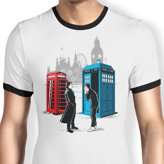 Cabins Collide - Ringer T-Shirt