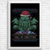 Call of Christmas - Posters & Prints