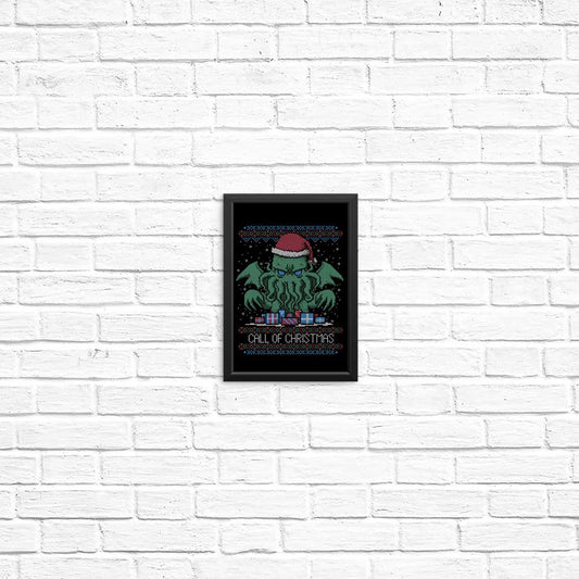 Call of Christmas - Posters & Prints