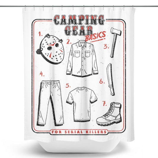 Camping Gear Basics - Shower Curtain