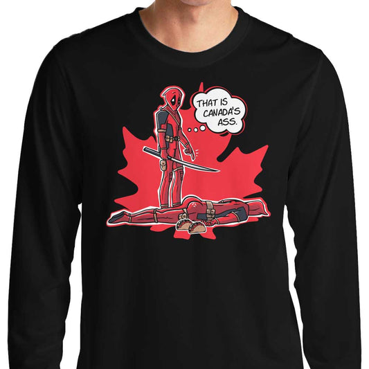 Canada's Behind - Long Sleeve T-Shirt
