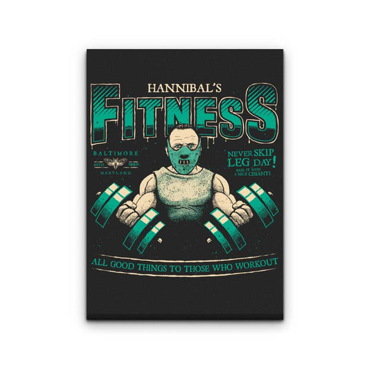 Cannibal Fitness - Canvas Print