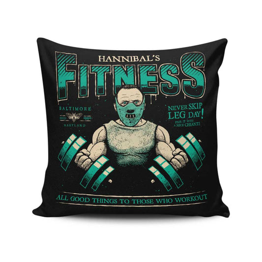 Cannibal Fitness - Throw Pillow
