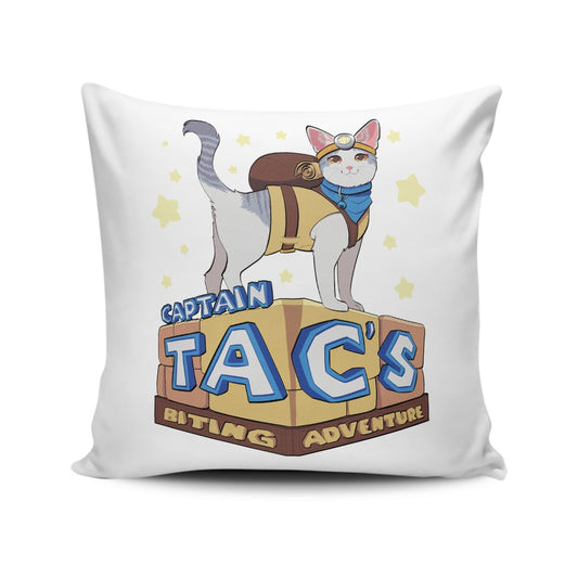 Captain Tac - Throw Pillow