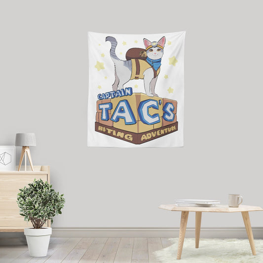 Captain Tac - Wall Tapestry