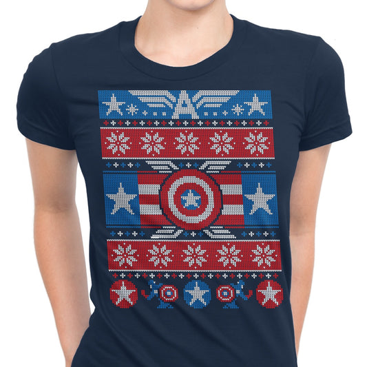 Captain's Christmas Sweater - Women's Apparel