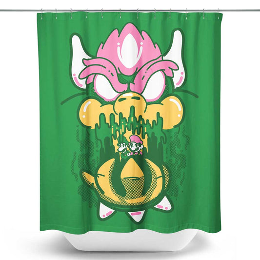 Captured Plumber - Shower Curtain