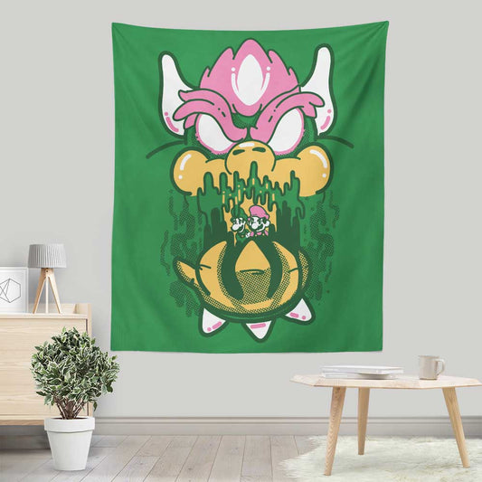Captured Plumber - Wall Tapestry