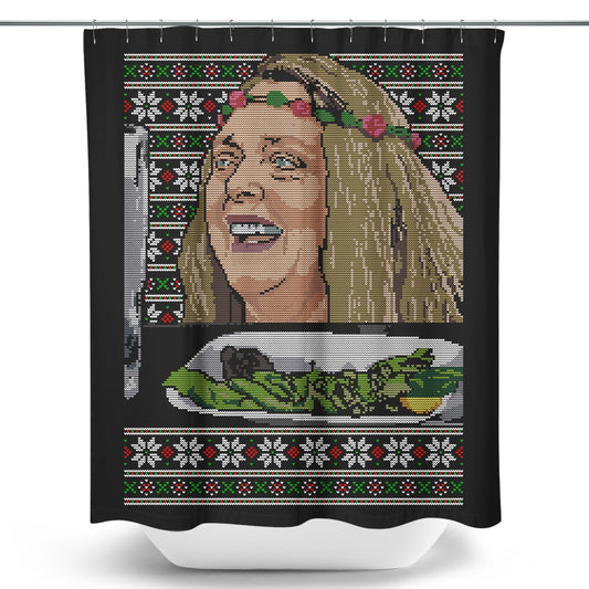 Carol Yelled at Sweater - Shower Curtain