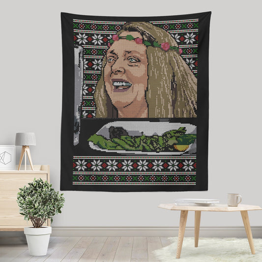 Carol Yelled at Sweater - Wall Tapestry