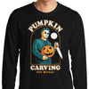 Carving with Michael - Long Sleeve T-Shirt