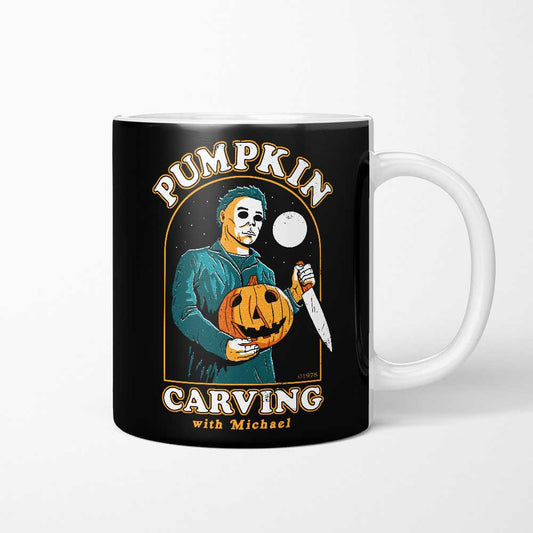 Carving with Michael - Mug