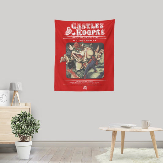 Castles and Koopas - Wall Tapestry