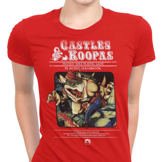 Castles and Koopas - Women's Apparel