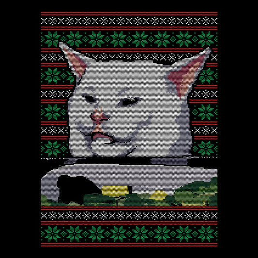 Cat Yelled at Sweater - Fleece Blanket