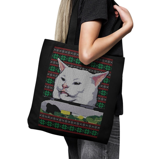 Cat Yelled at Sweater - Tote Bag